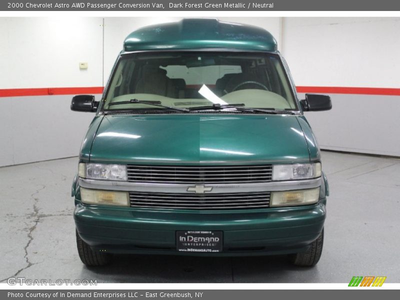 Dark Forest Green Metallic / Neutral 2000 Chevrolet Astro AWD Passenger Conversion Van