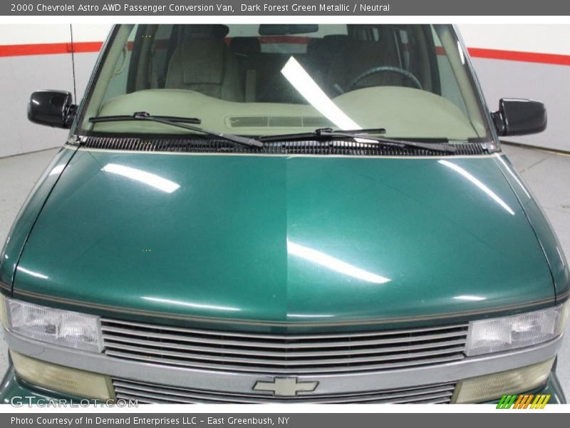 Dark Forest Green Metallic / Neutral 2000 Chevrolet Astro AWD Passenger Conversion Van
