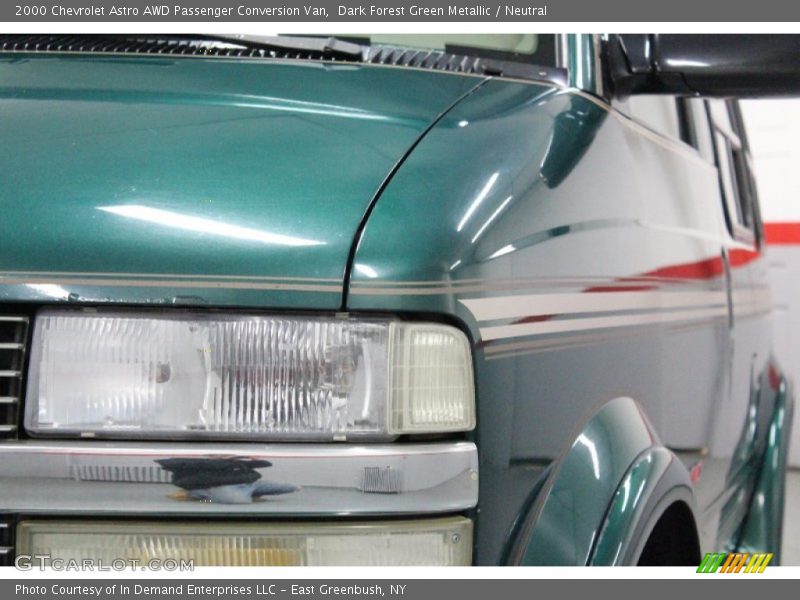 Dark Forest Green Metallic / Neutral 2000 Chevrolet Astro AWD Passenger Conversion Van