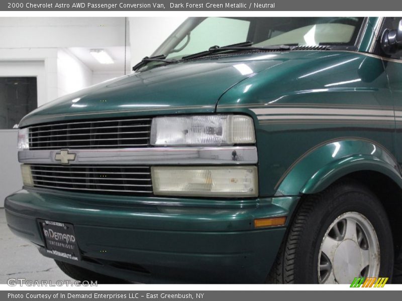 Dark Forest Green Metallic / Neutral 2000 Chevrolet Astro AWD Passenger Conversion Van