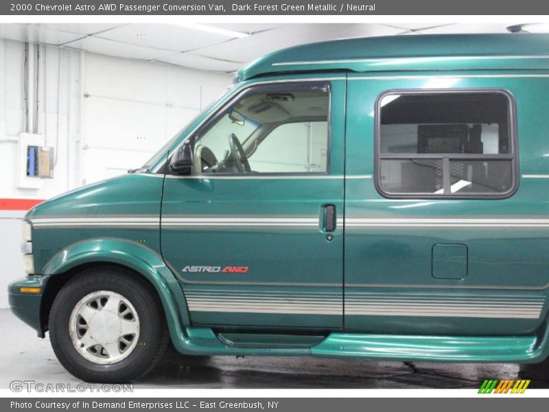 Dark Forest Green Metallic / Neutral 2000 Chevrolet Astro AWD Passenger Conversion Van