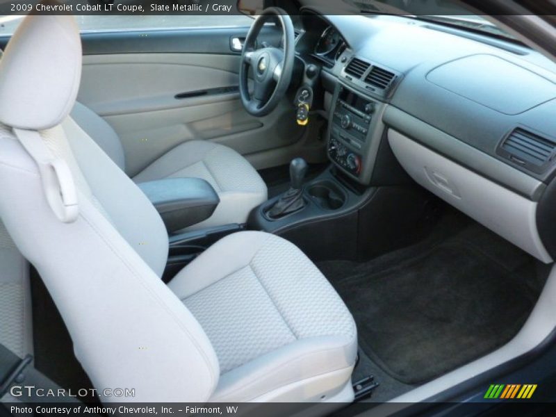  2009 Cobalt LT Coupe Gray Interior