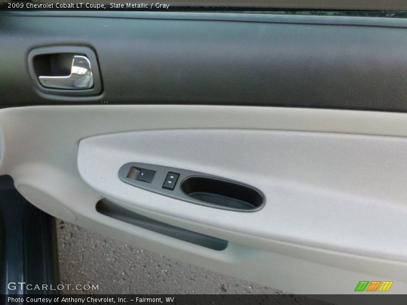 Slate Metallic / Gray 2009 Chevrolet Cobalt LT Coupe