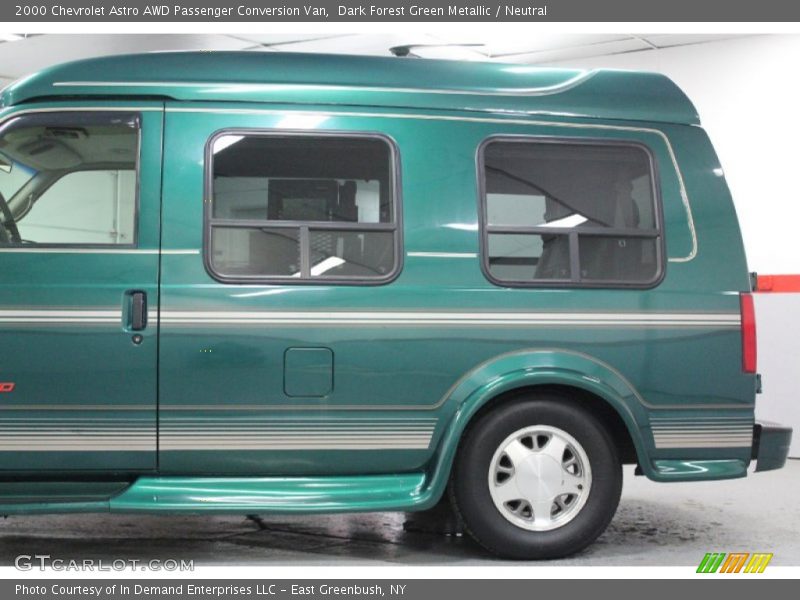 Dark Forest Green Metallic / Neutral 2000 Chevrolet Astro AWD Passenger Conversion Van