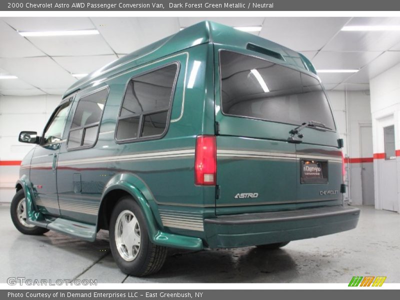 Dark Forest Green Metallic / Neutral 2000 Chevrolet Astro AWD Passenger Conversion Van