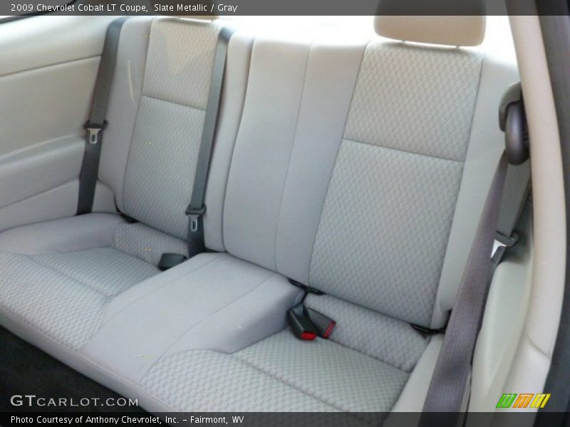 Slate Metallic / Gray 2009 Chevrolet Cobalt LT Coupe
