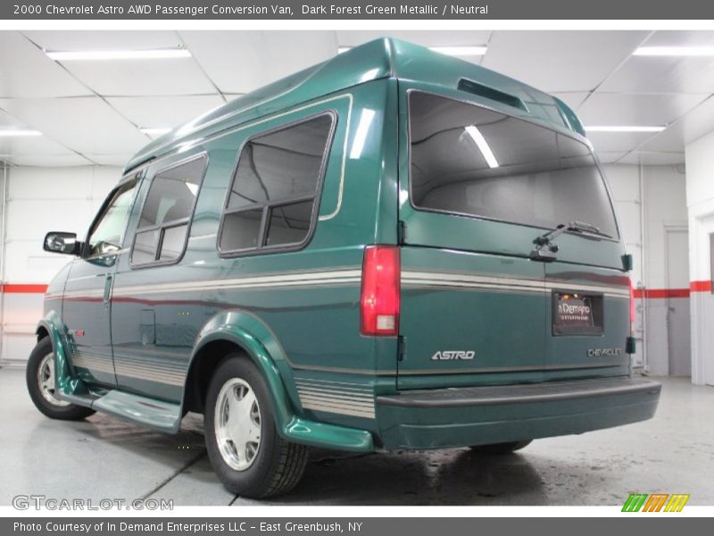 Dark Forest Green Metallic / Neutral 2000 Chevrolet Astro AWD Passenger Conversion Van
