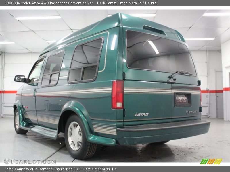 Dark Forest Green Metallic / Neutral 2000 Chevrolet Astro AWD Passenger Conversion Van