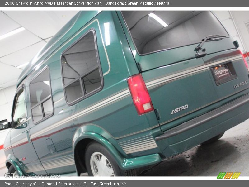 Dark Forest Green Metallic / Neutral 2000 Chevrolet Astro AWD Passenger Conversion Van