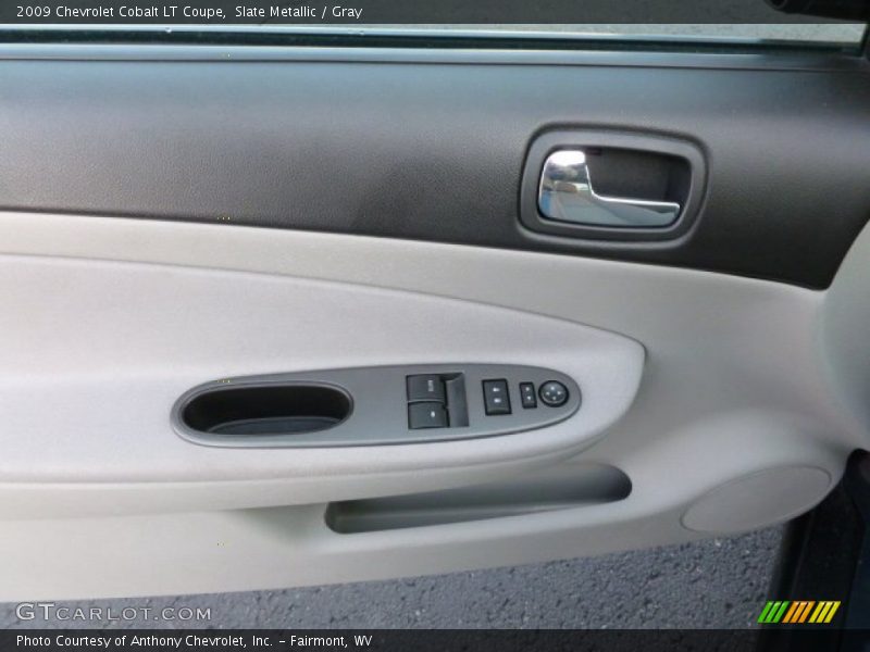 Slate Metallic / Gray 2009 Chevrolet Cobalt LT Coupe