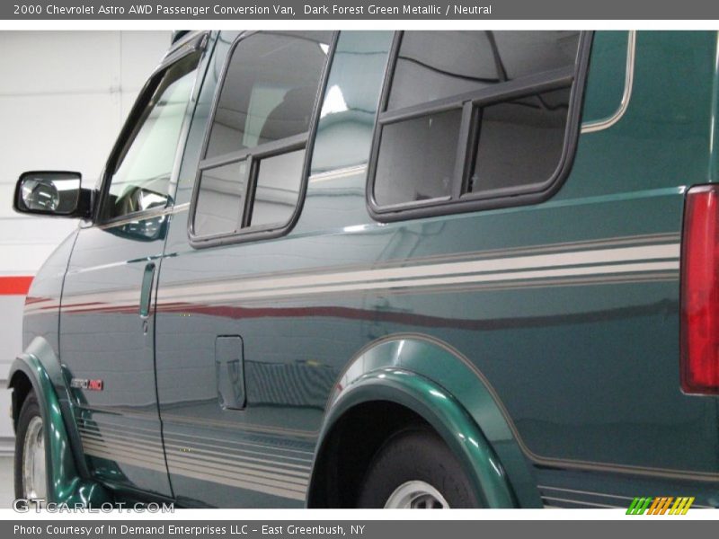 Dark Forest Green Metallic / Neutral 2000 Chevrolet Astro AWD Passenger Conversion Van
