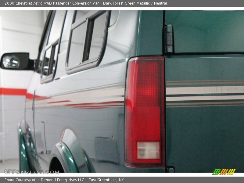 Dark Forest Green Metallic / Neutral 2000 Chevrolet Astro AWD Passenger Conversion Van