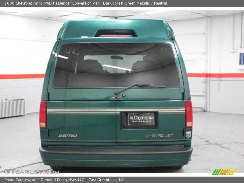 Dark Forest Green Metallic / Neutral 2000 Chevrolet Astro AWD Passenger Conversion Van