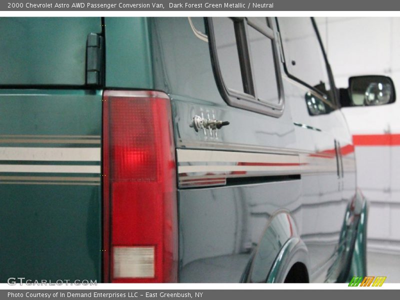 Dark Forest Green Metallic / Neutral 2000 Chevrolet Astro AWD Passenger Conversion Van