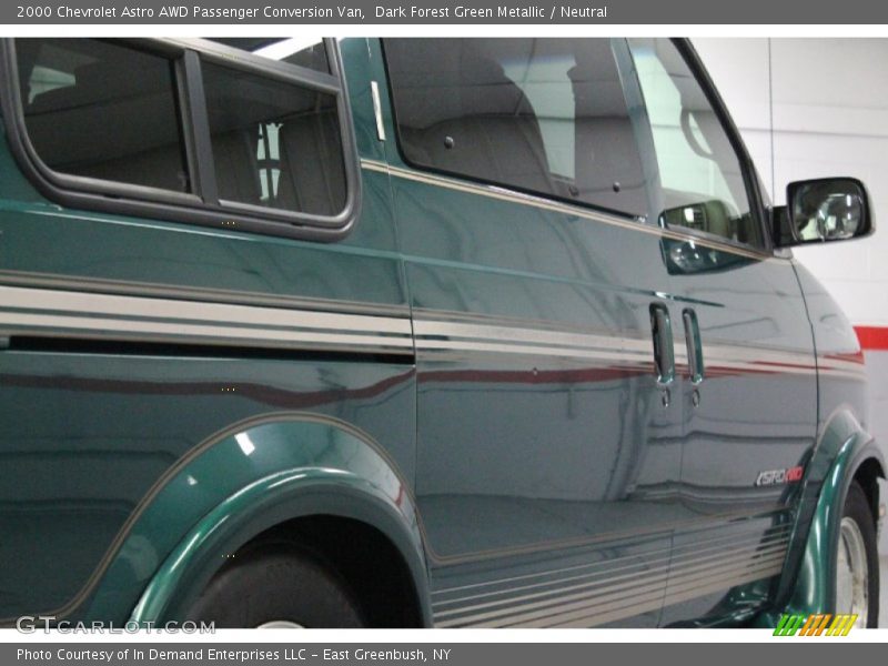 Dark Forest Green Metallic / Neutral 2000 Chevrolet Astro AWD Passenger Conversion Van