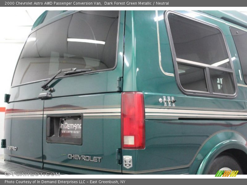 Dark Forest Green Metallic / Neutral 2000 Chevrolet Astro AWD Passenger Conversion Van