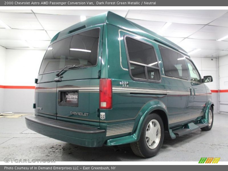 Dark Forest Green Metallic / Neutral 2000 Chevrolet Astro AWD Passenger Conversion Van