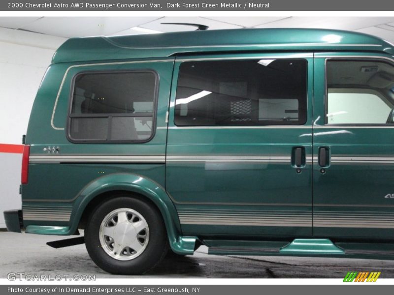 Dark Forest Green Metallic / Neutral 2000 Chevrolet Astro AWD Passenger Conversion Van