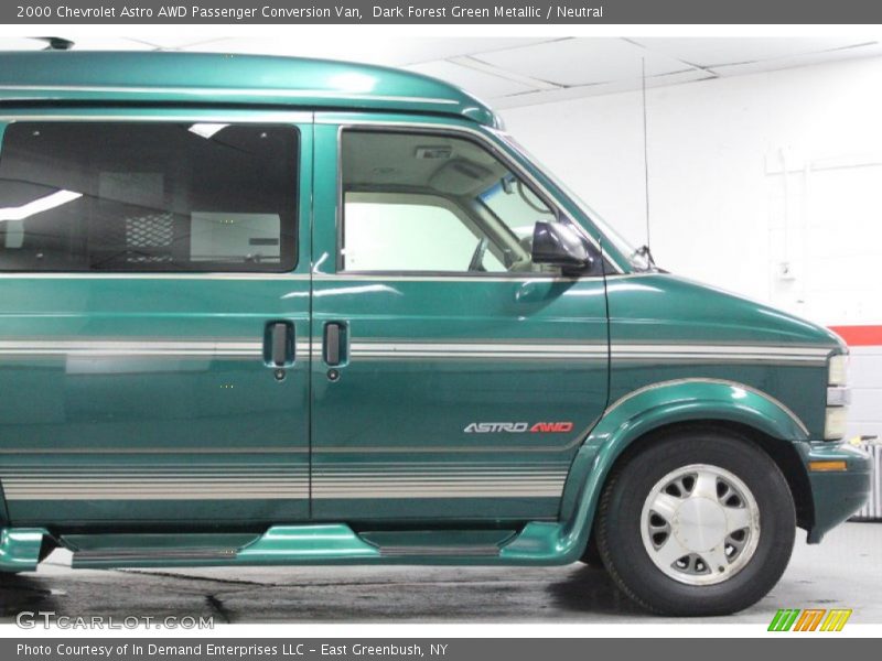 Dark Forest Green Metallic / Neutral 2000 Chevrolet Astro AWD Passenger Conversion Van