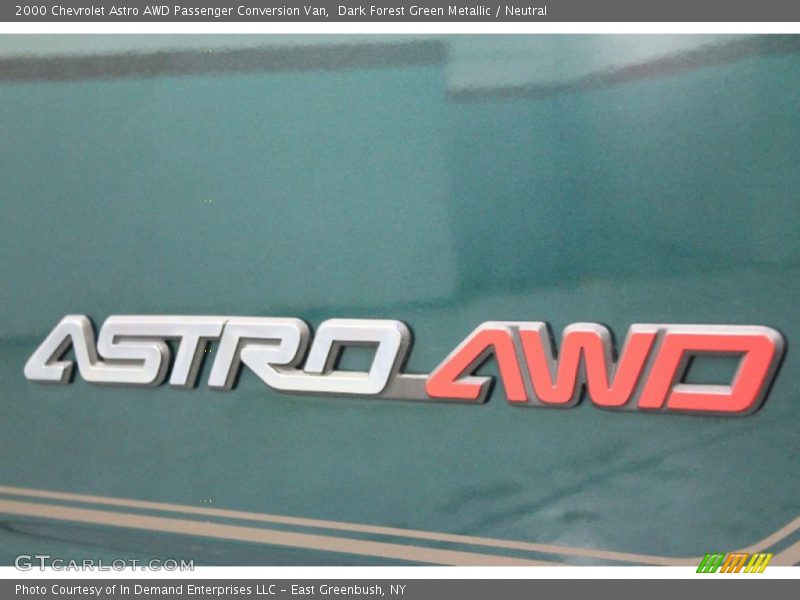  2000 Astro AWD Passenger Conversion Van Logo