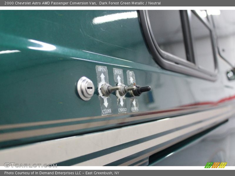Dark Forest Green Metallic / Neutral 2000 Chevrolet Astro AWD Passenger Conversion Van