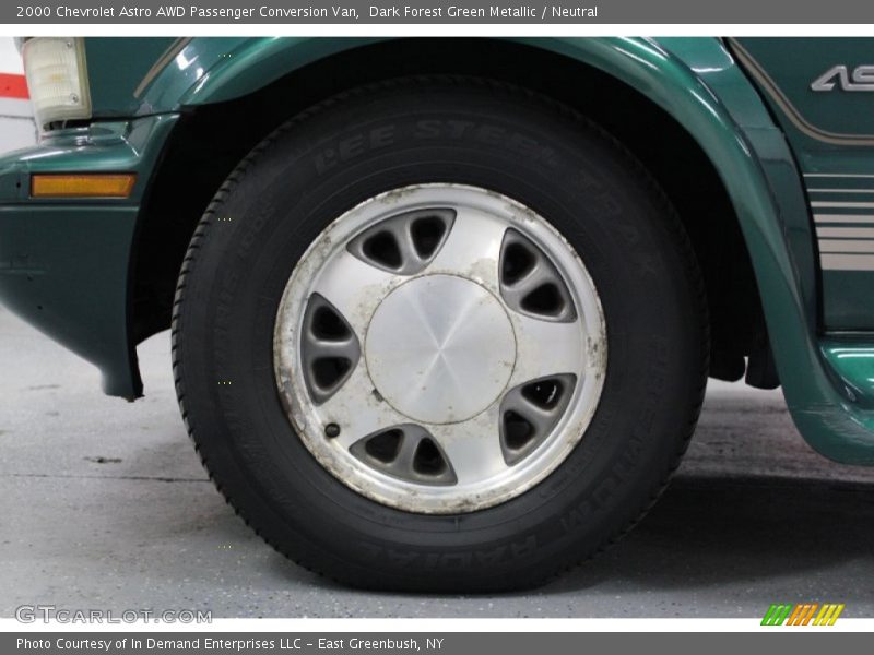 Dark Forest Green Metallic / Neutral 2000 Chevrolet Astro AWD Passenger Conversion Van