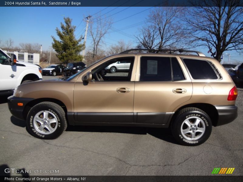 Sandstone / Beige 2004 Hyundai Santa Fe