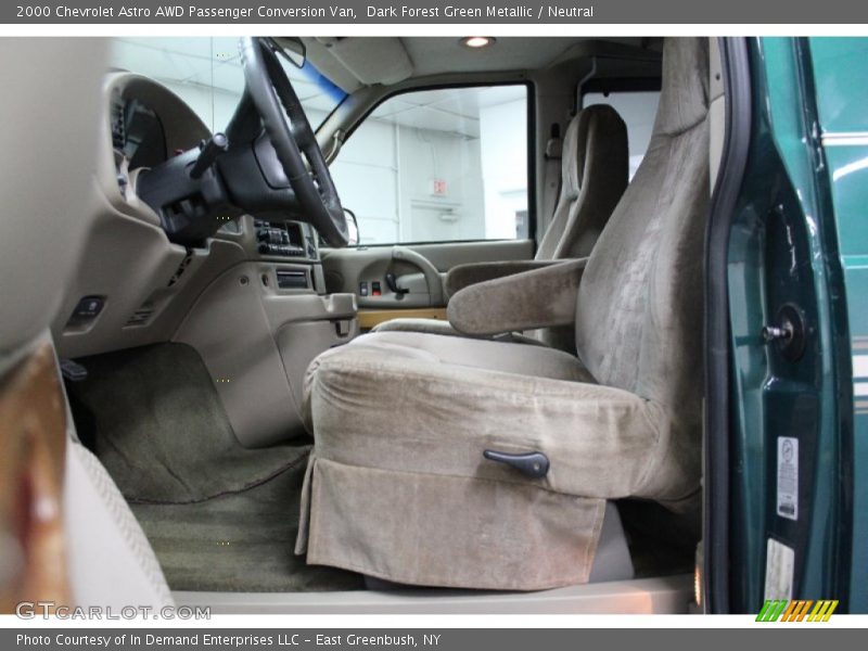 Dark Forest Green Metallic / Neutral 2000 Chevrolet Astro AWD Passenger Conversion Van