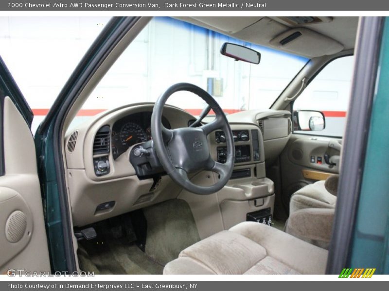 Dark Forest Green Metallic / Neutral 2000 Chevrolet Astro AWD Passenger Conversion Van