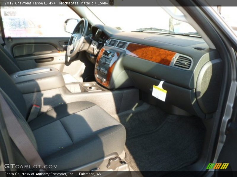 Mocha Steel Metallic / Ebony 2012 Chevrolet Tahoe LS 4x4