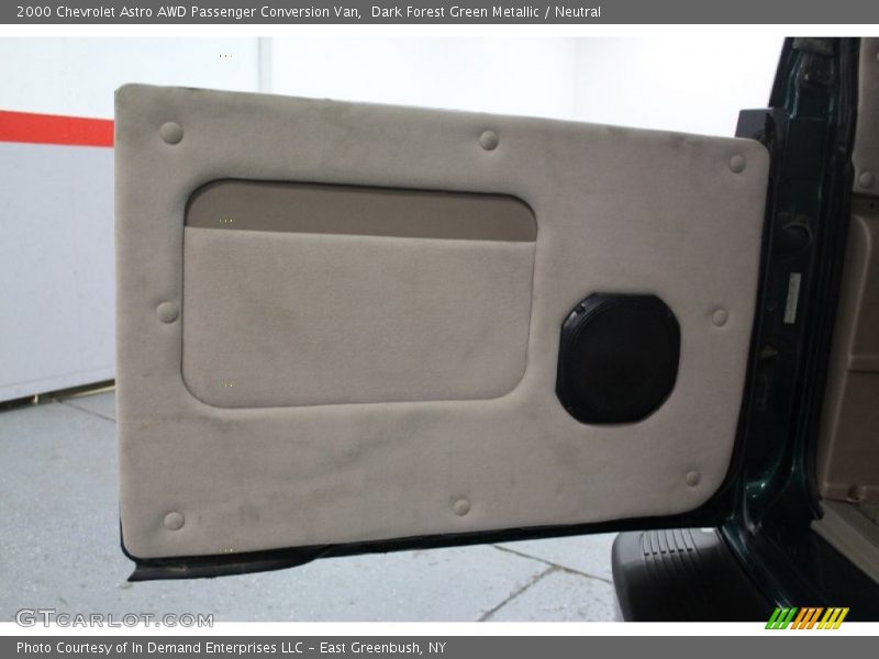 Dark Forest Green Metallic / Neutral 2000 Chevrolet Astro AWD Passenger Conversion Van
