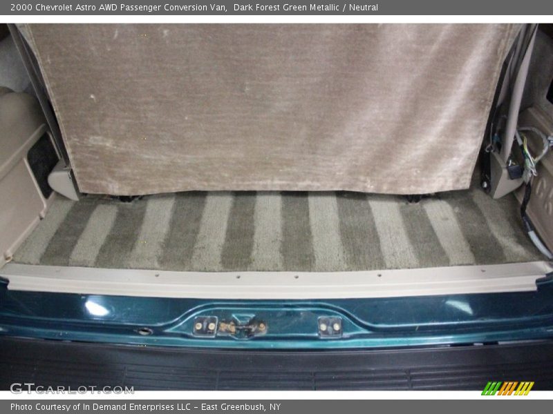 Dark Forest Green Metallic / Neutral 2000 Chevrolet Astro AWD Passenger Conversion Van