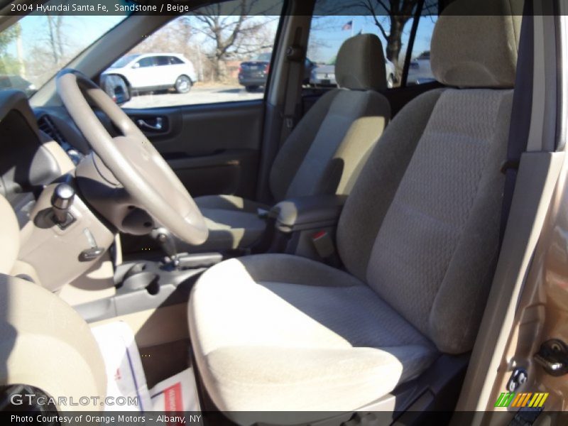 Sandstone / Beige 2004 Hyundai Santa Fe