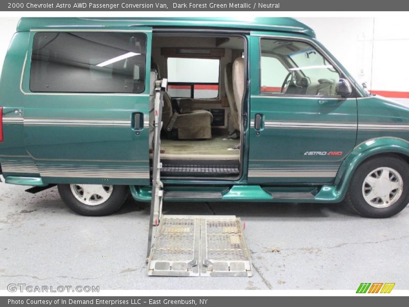 Dark Forest Green Metallic / Neutral 2000 Chevrolet Astro AWD Passenger Conversion Van