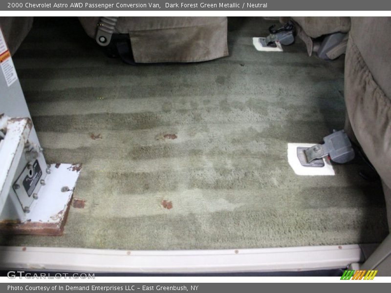 Dark Forest Green Metallic / Neutral 2000 Chevrolet Astro AWD Passenger Conversion Van