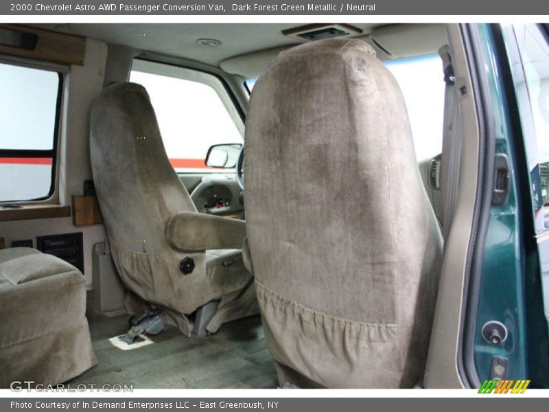 Dark Forest Green Metallic / Neutral 2000 Chevrolet Astro AWD Passenger Conversion Van