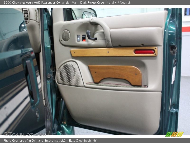 Dark Forest Green Metallic / Neutral 2000 Chevrolet Astro AWD Passenger Conversion Van