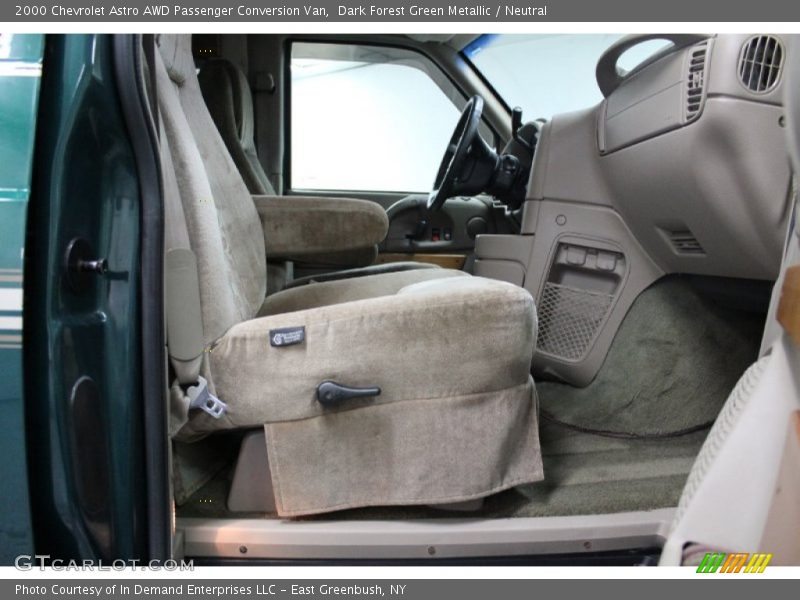 Dark Forest Green Metallic / Neutral 2000 Chevrolet Astro AWD Passenger Conversion Van