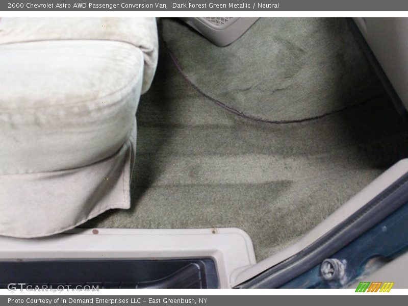 Dark Forest Green Metallic / Neutral 2000 Chevrolet Astro AWD Passenger Conversion Van