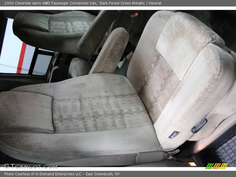Dark Forest Green Metallic / Neutral 2000 Chevrolet Astro AWD Passenger Conversion Van