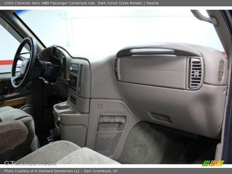 Dark Forest Green Metallic / Neutral 2000 Chevrolet Astro AWD Passenger Conversion Van