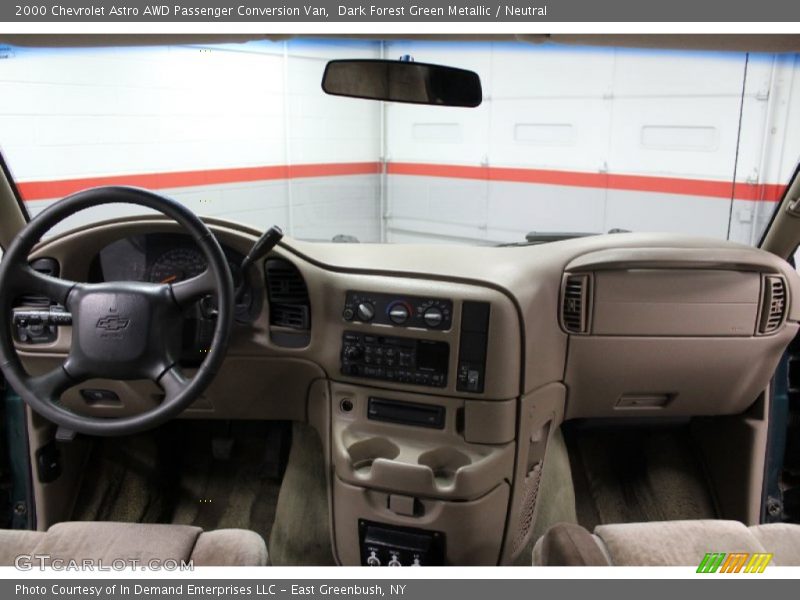 Dark Forest Green Metallic / Neutral 2000 Chevrolet Astro AWD Passenger Conversion Van
