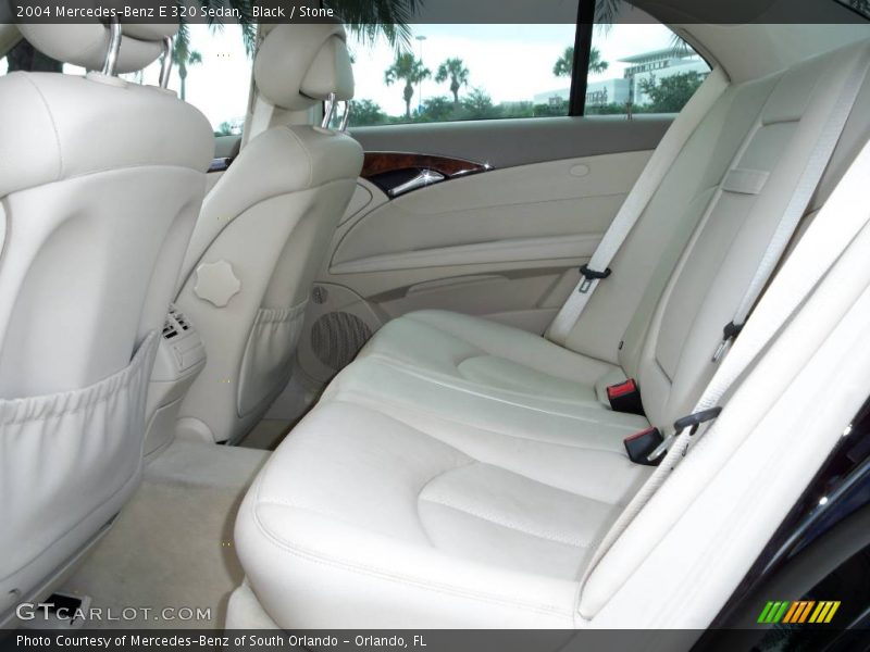 Black / Stone 2004 Mercedes-Benz E 320 Sedan