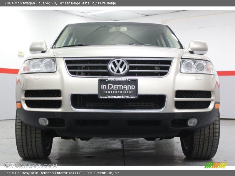 Wheat Beige Metallic / Pure Beige 2004 Volkswagen Touareg V8