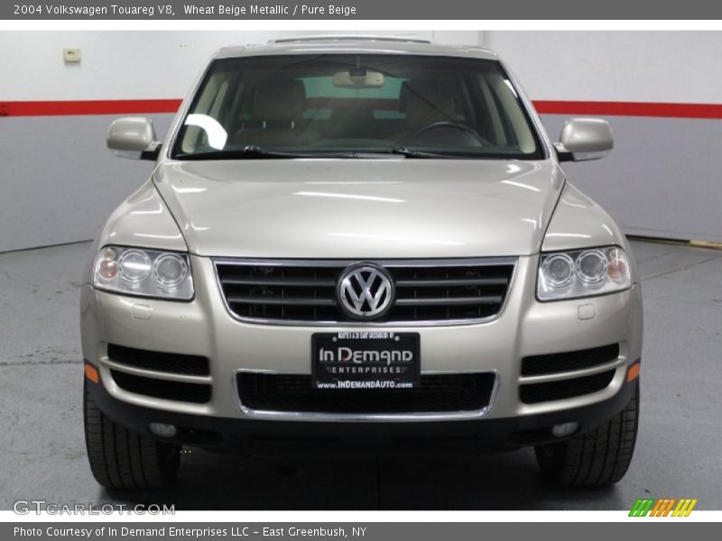 Wheat Beige Metallic / Pure Beige 2004 Volkswagen Touareg V8