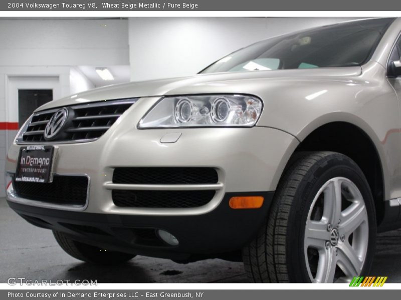 Wheat Beige Metallic / Pure Beige 2004 Volkswagen Touareg V8
