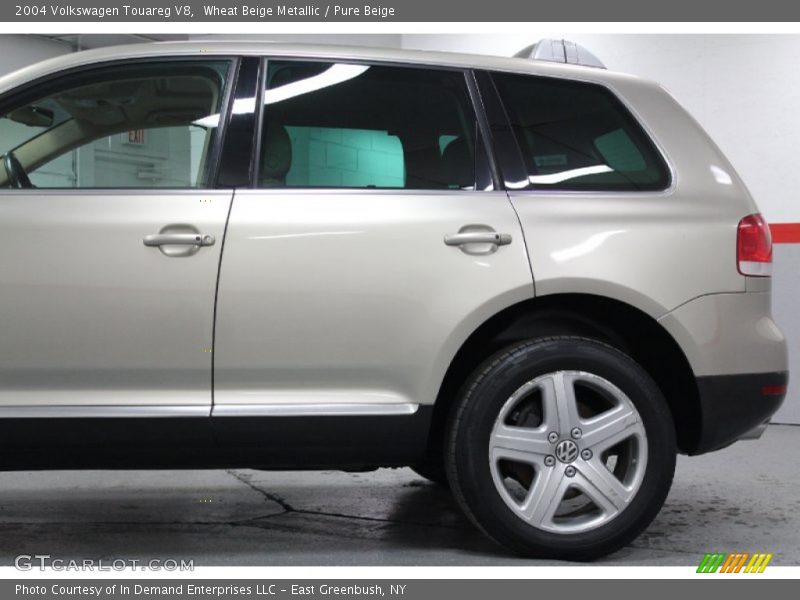 Wheat Beige Metallic / Pure Beige 2004 Volkswagen Touareg V8