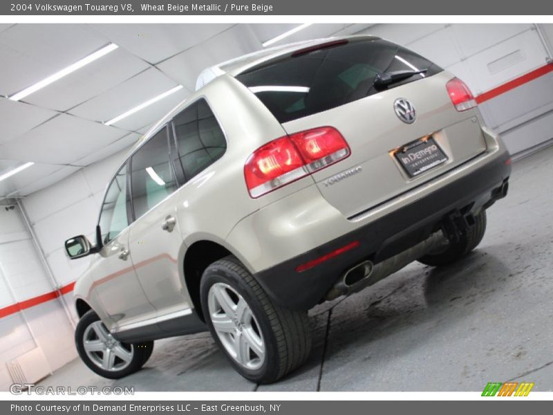 Wheat Beige Metallic / Pure Beige 2004 Volkswagen Touareg V8