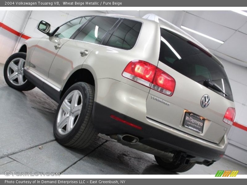 Wheat Beige Metallic / Pure Beige 2004 Volkswagen Touareg V8