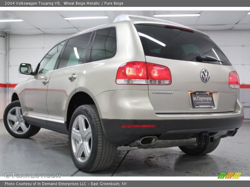 Wheat Beige Metallic / Pure Beige 2004 Volkswagen Touareg V8